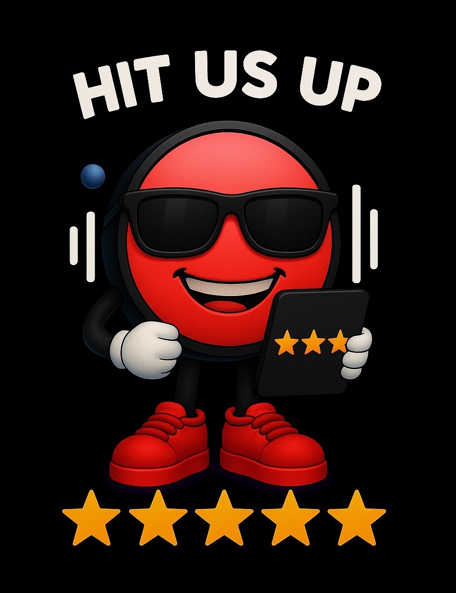 Hit Us Up Footer