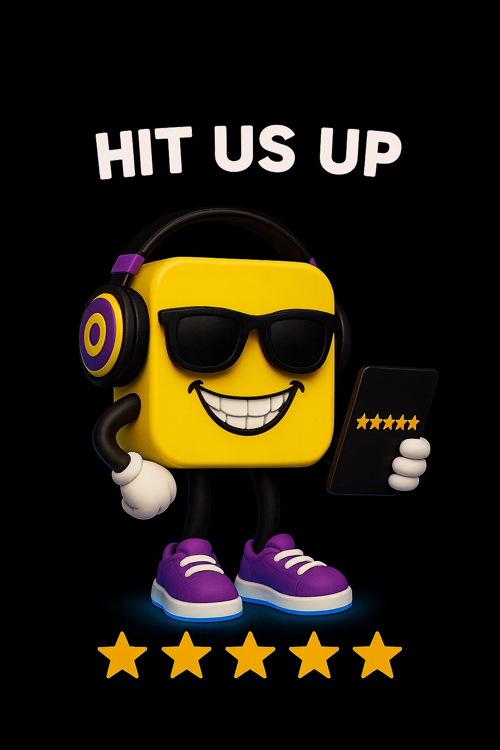 Hit Us Up Footer